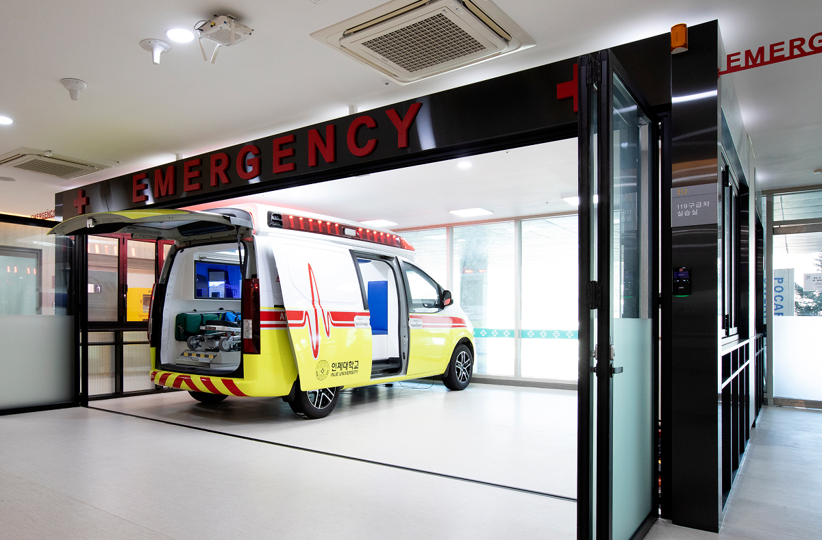 119구급차 실습실